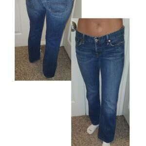 Vintage 90's Lawman Classic Denim Rivets Clean New Waistline: 26" Mom Jeans